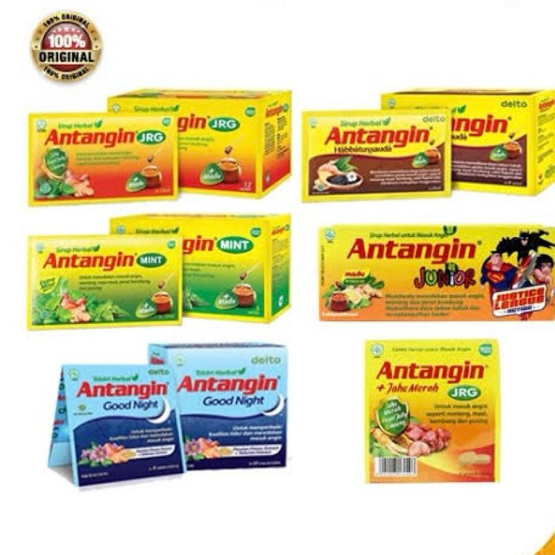 ANTANGIN ALL VARIAN (JRG TABLET & SACHET, JUNIOR, GOOD NIGHT)