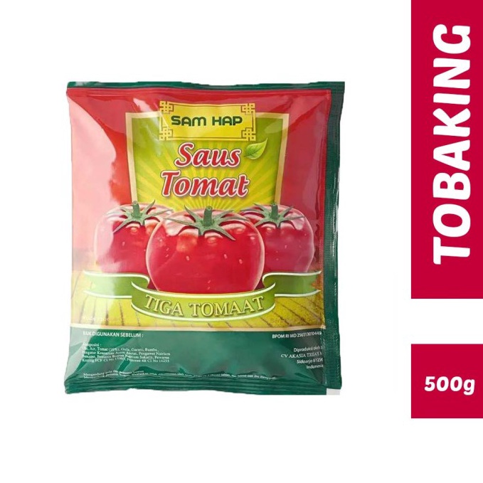 

Terkini Saos Tomat Sam hap refill 5 gr Saus Tomat Tiga Tomat Samhap D49