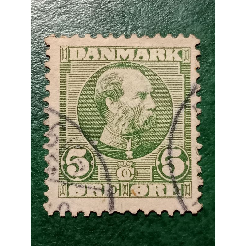 

Prangko Denmark 5 ORE King Christian IX Tahun 1905-1906 Used