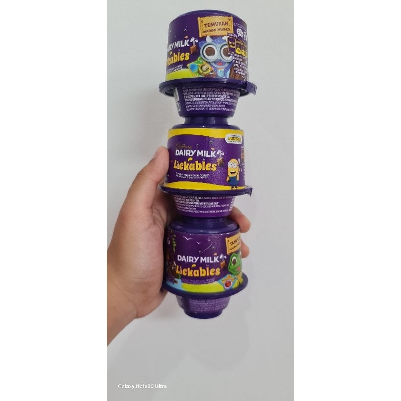 

Cadbury Dairy Milk - Cadbury Lickables Cups free mainan