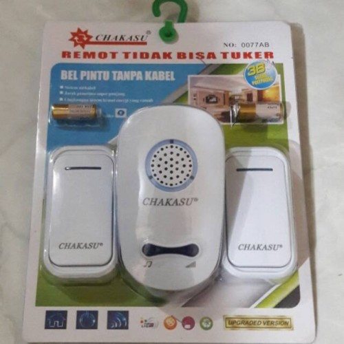 Bell Chakasu 2 Knop Pakai Listrik