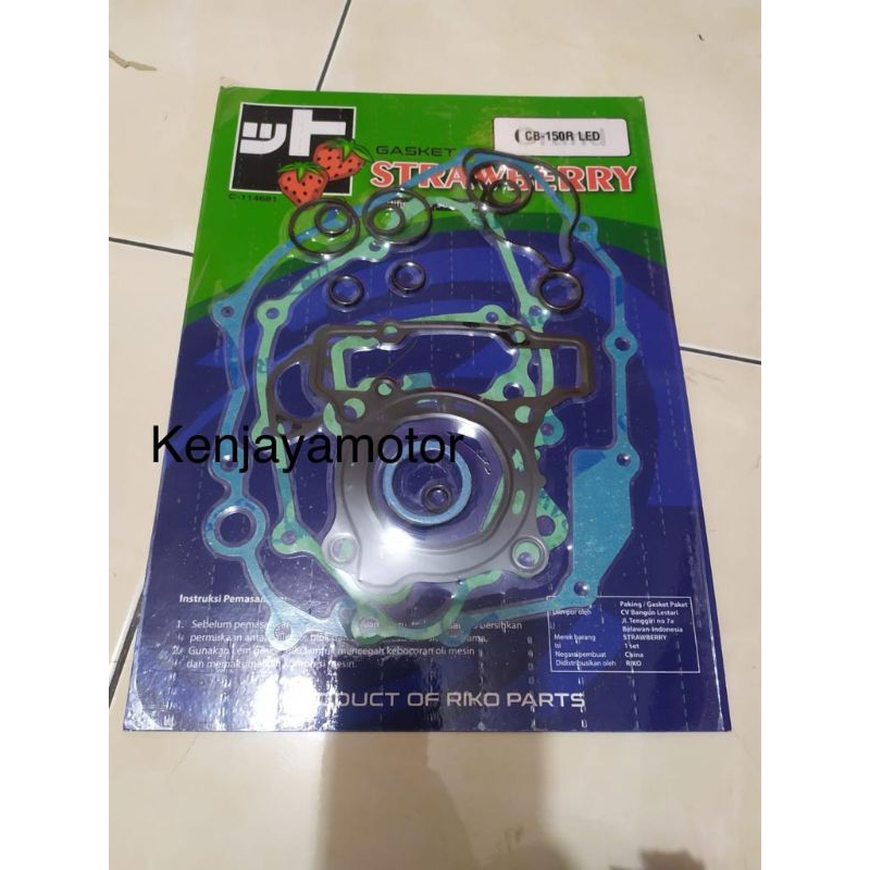 PAKING GASKET FULL SET CB150R LED NEW SONIC 150 SUPRA GTR 150