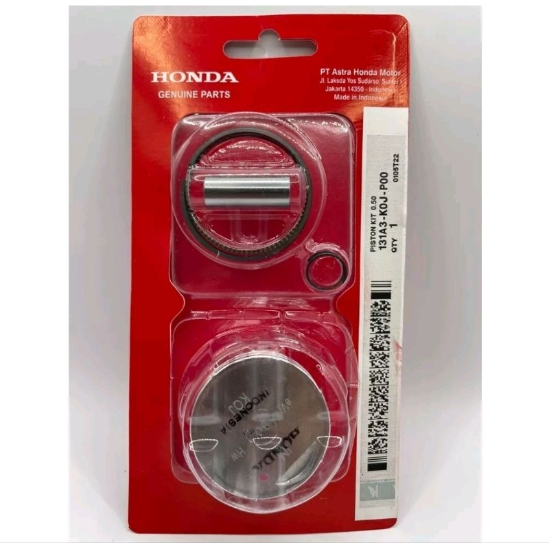 Piston Kit Seher Honda Genio Beat Deluxe 2020 Beat Street 2020 Scoopy 2020 (KOJ)