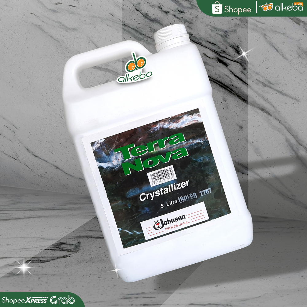 Johnson Terranova 5 Liter – Cairan Kristalisasi Lantai Marmer Terraso