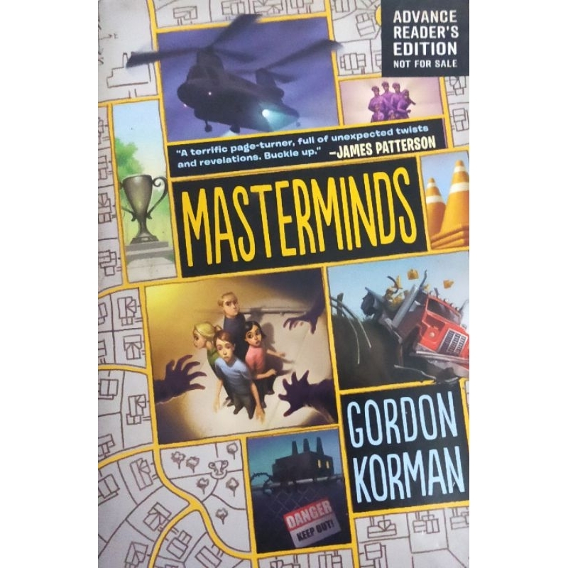 Gordon Korman: Masterminds (Novel Impor)