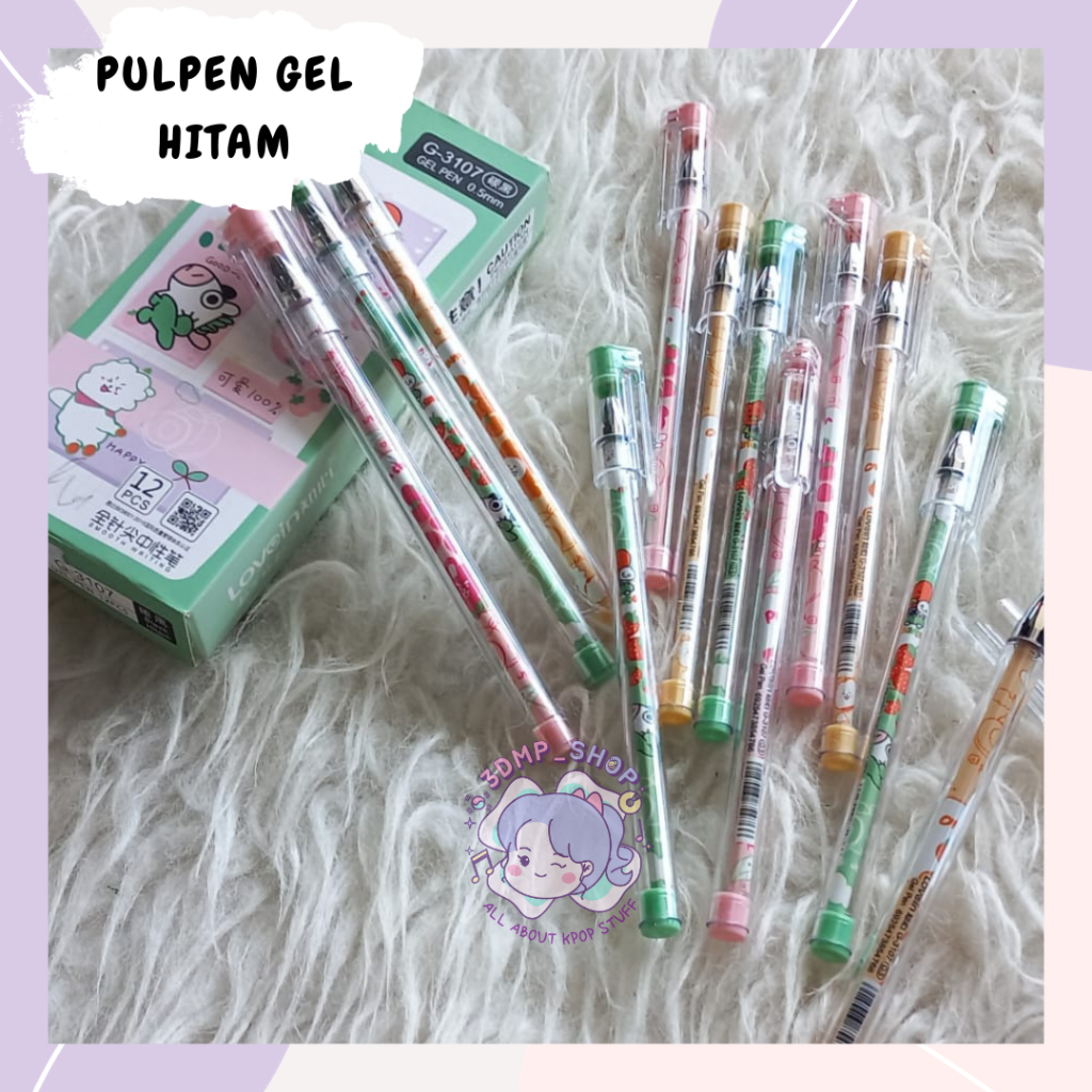 

PULPEN GEL KARAKTER BOX ISI 12pc