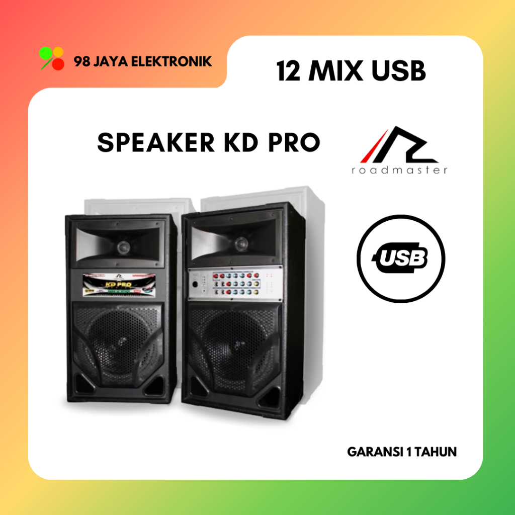 SPEAKER ROADMASTER KD-PRO 12 MIX USB
