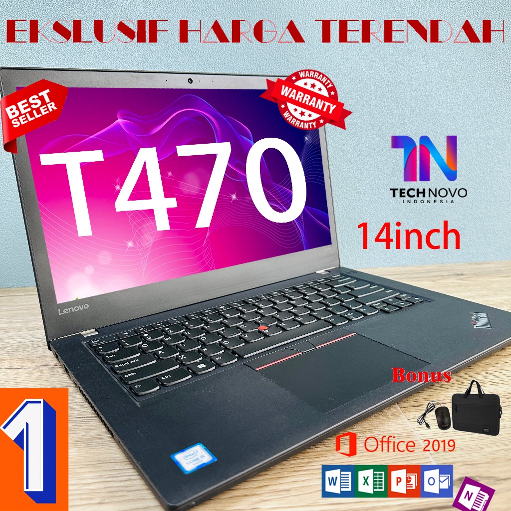 Lenovo Thinkpad Laptop T470 T470S T480 T480S T490 T490S core i5 /i7 Generasi 6/7/8  RAM 8G/16G SSD 256GB Peningkatan baru laptop Second / Berkua Leptoplitas / Termurah/ Mulus Second Bergaransi Berkualitas