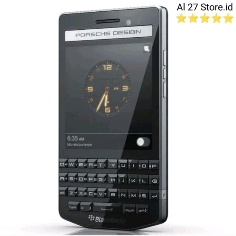BlackBerry Porsche Design P9983 P'9983 4G LTE 3.1 "RAM 2GB ROM 64GB ponsel Dual-CoreBlackBerryOS And