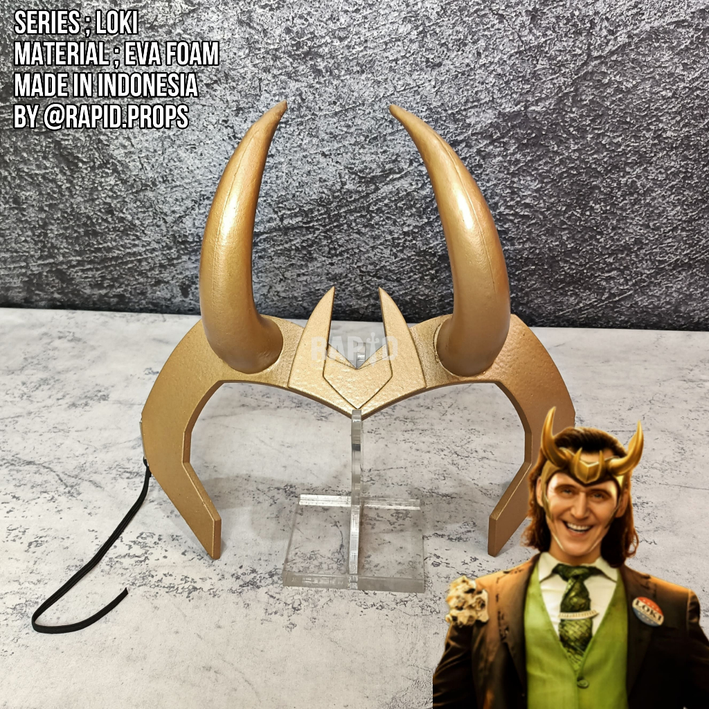Loki Crown Headpiece For Cosplay