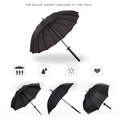 PAYUNG UNIK BERBENTUK KATANA PRIA WANITA