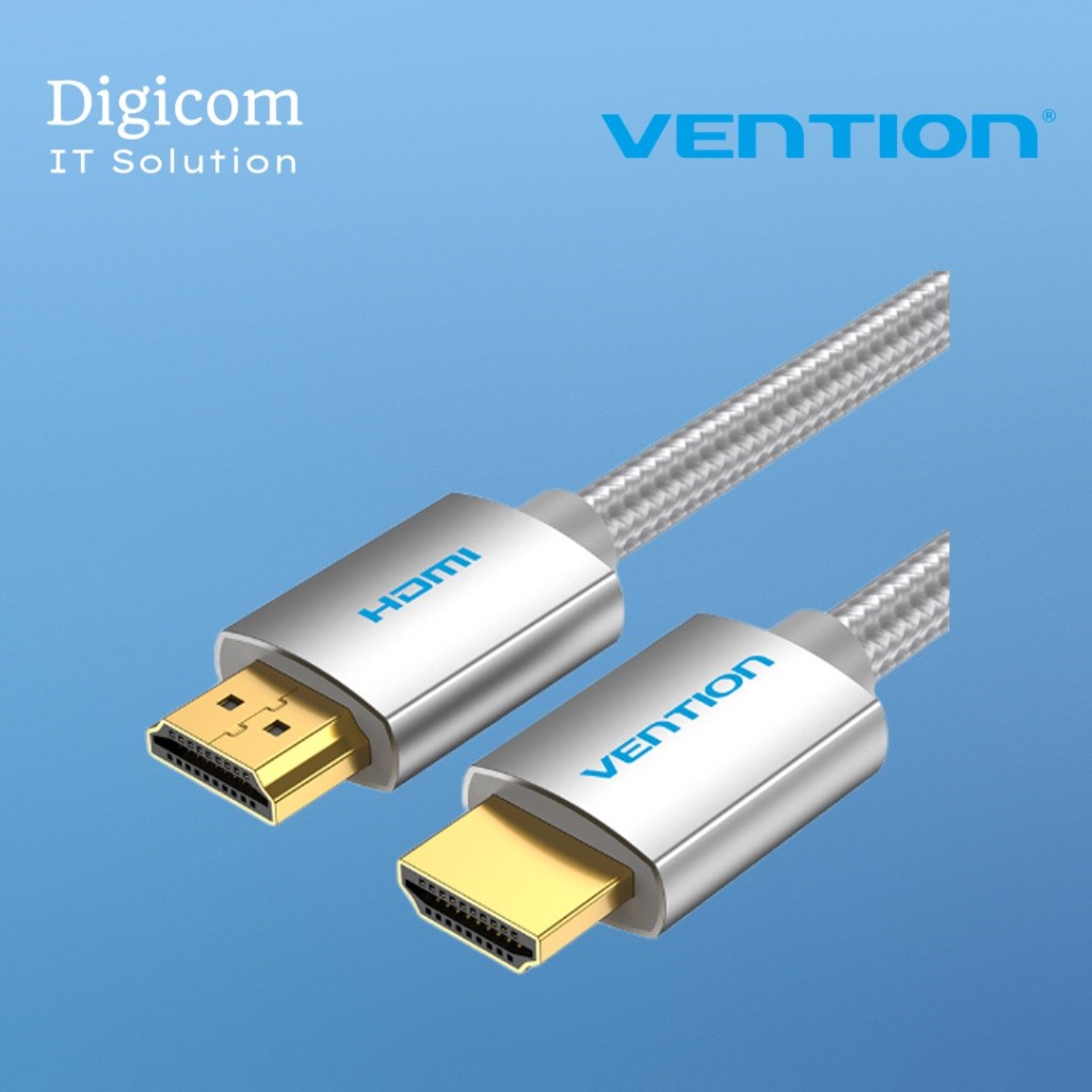 CABLE HDMI 5M VENTION SILVER