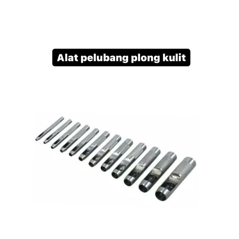 

Alat Pelubang PLONG KULIT 2mm-10mm melubangi kulit karet kertas plat 2mm