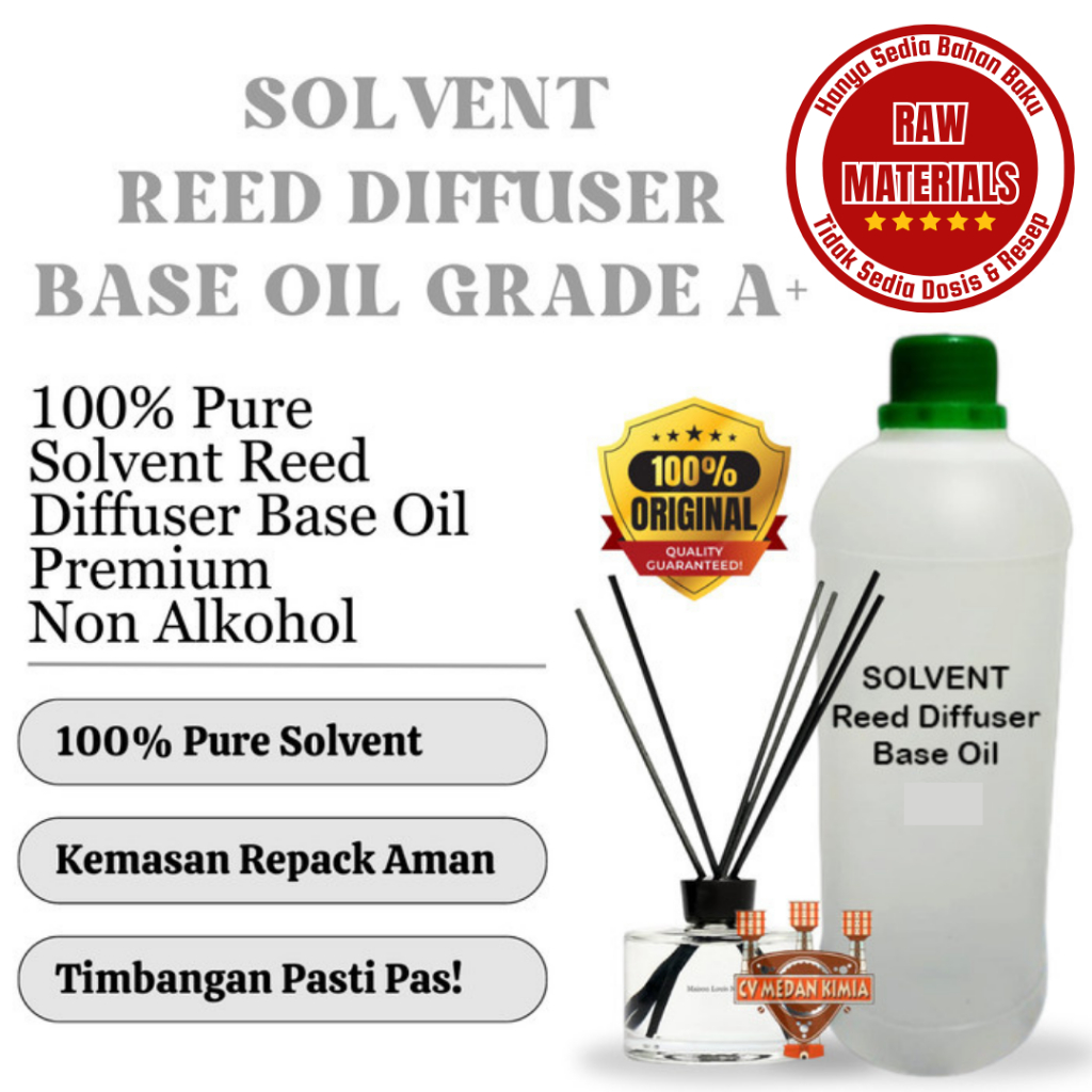 Terbaik 1kg Solvent Reed Diffuser Base Oil Stick Base Pengharum Ruang