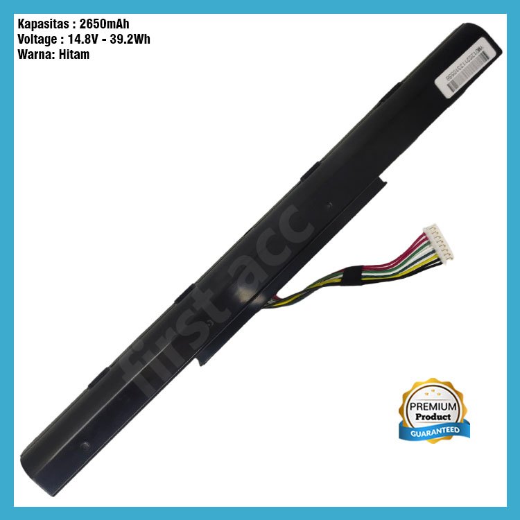 RB22 Baterai Laptop Acer Aspire ES 14 ES1-432 ES1 432 E5-475G AS16A5K New