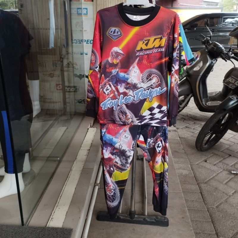 Jersey cross anak setelan balap junior jersey balap motor anak