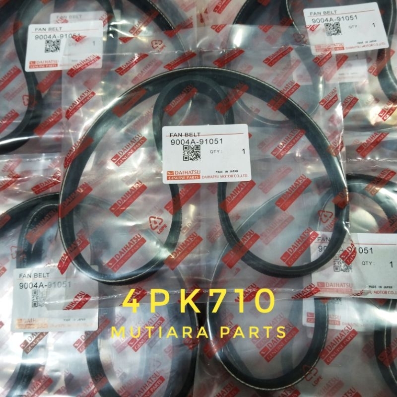 Fan belt Granmax Luxio Tali kipas 4pk710