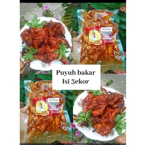 

Puyuh ungkep dan Bakar isi 3 ekor