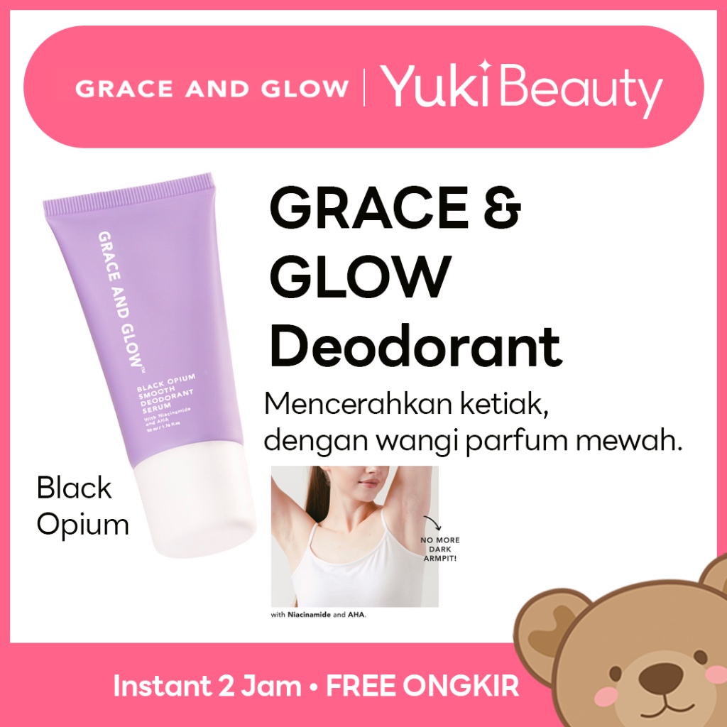 [Manado] Grace and Glow Black Opium Bright and Smooth Deodorant Serum