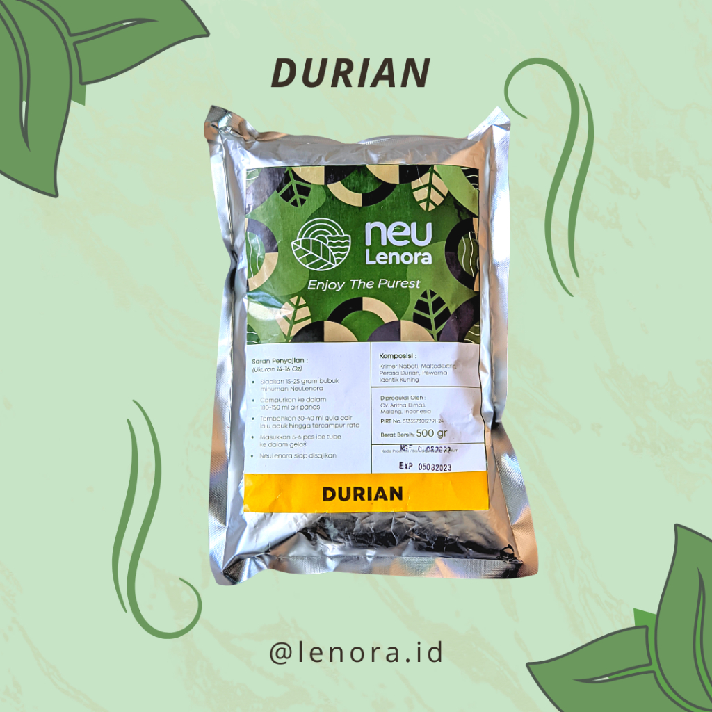 

Neu Lenora Plain Durian 500gr