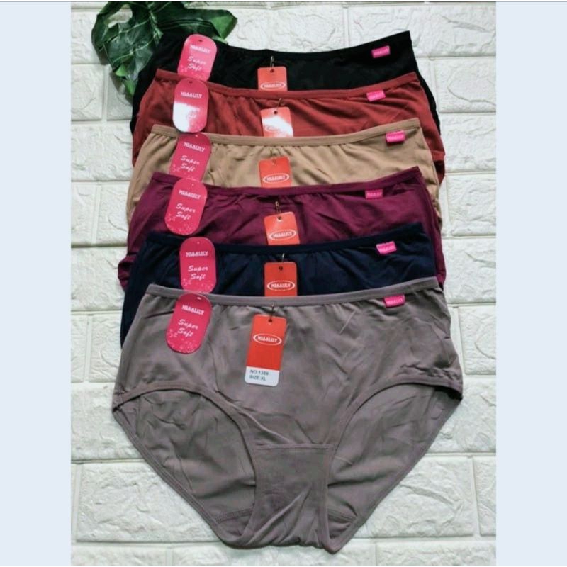 Misslily Celana Dalam/ CD  Wanita  Cotton Super Soft 1389