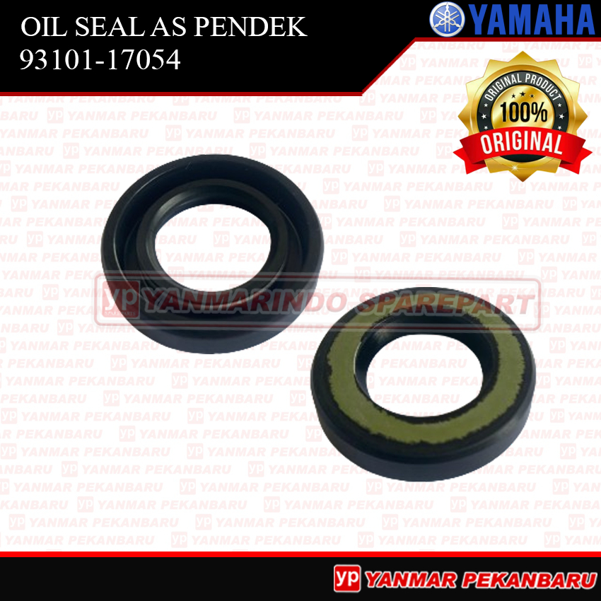 15HP OIL SEAL SIL AS PENDEK 93101-17054 MESIN TEMPEL YAMAHA SPEED BOAT 15PK ORIGINAL ASLI