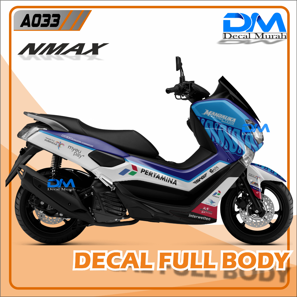 Decal Stiker Full body OLD NMAX / New Nmax 2020 2021 2022 2023 A033 Decal stiker murah full body