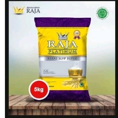 

beras raja platinum 5 kg