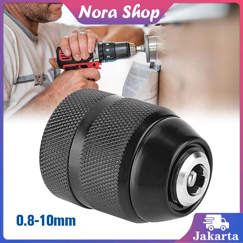 Kepala Bor Drill Chuck Keyless Drill Chuck 10mm Kepala Mata Bor Keyless Hand Electric Drill Chuck Wi