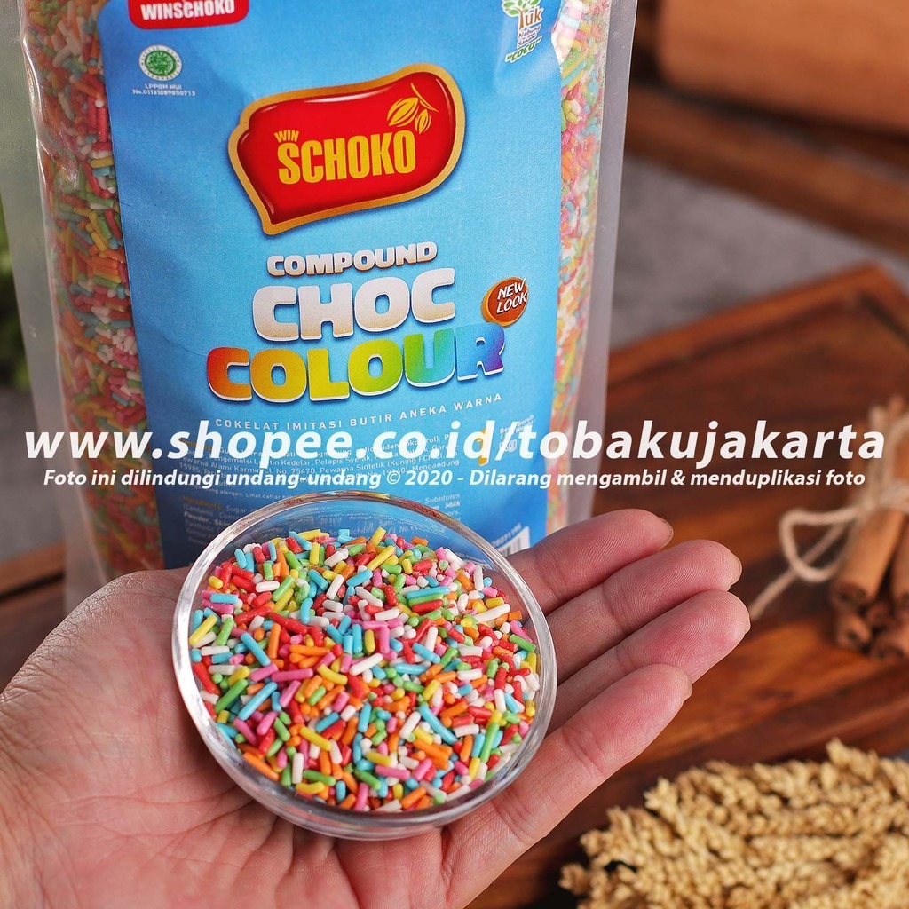 

Schoko Meises Mix 100gr Choco Colour Compound Rainbow Warna Warni