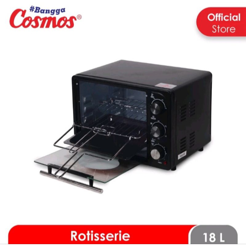 Cosmos Oven Listrik Low watt 18 litter