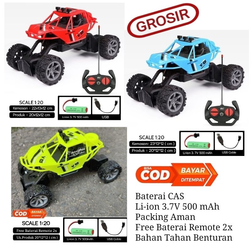 RC XCROSS - Mobile offroad remot control mainan mobilan remot kontrol