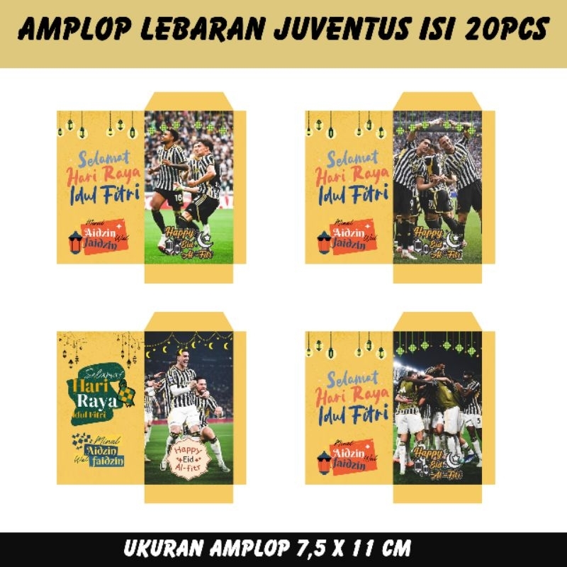 

Amplop Lebaran Juventus Isi (20 pcs)