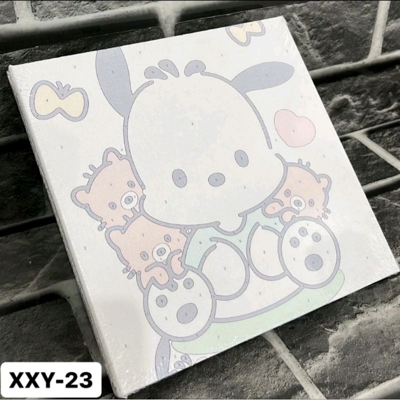 

Kanvas Lukis ukuran 20x20 Sanrio
