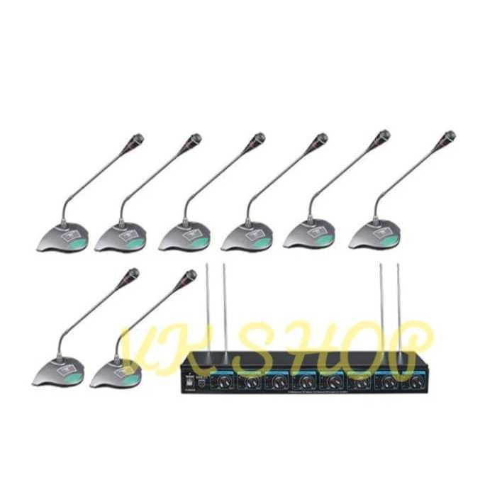 Mic Wireless Conference / podium KREZT MC- 8UN (8bh mic)