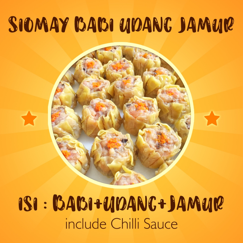 

Siomay Babi Udang Jamur (FROZEN)