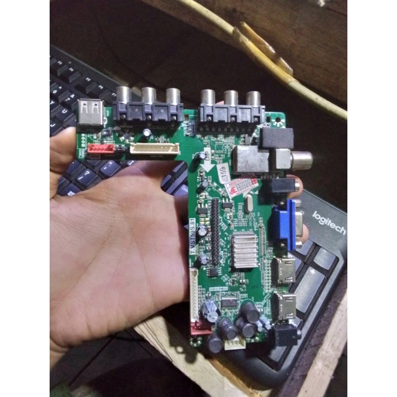 MB MAINBOARD TV LED POLYTRON PLD 32D758 MB MAINBOARD MOTHERBOARD TV LED POLYTRON PLD 32D758 MESIN TV