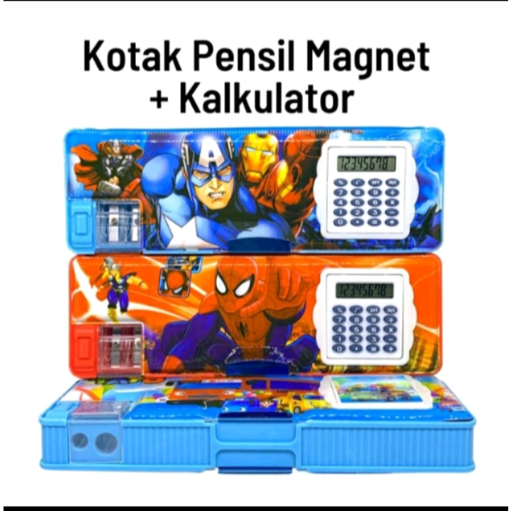 

COD KOTAK PENSIL MANGET KARAKTER +KALKULATOR / KOTAK PENSIL KALKULATOR CEEK COWOK MODEL BARU