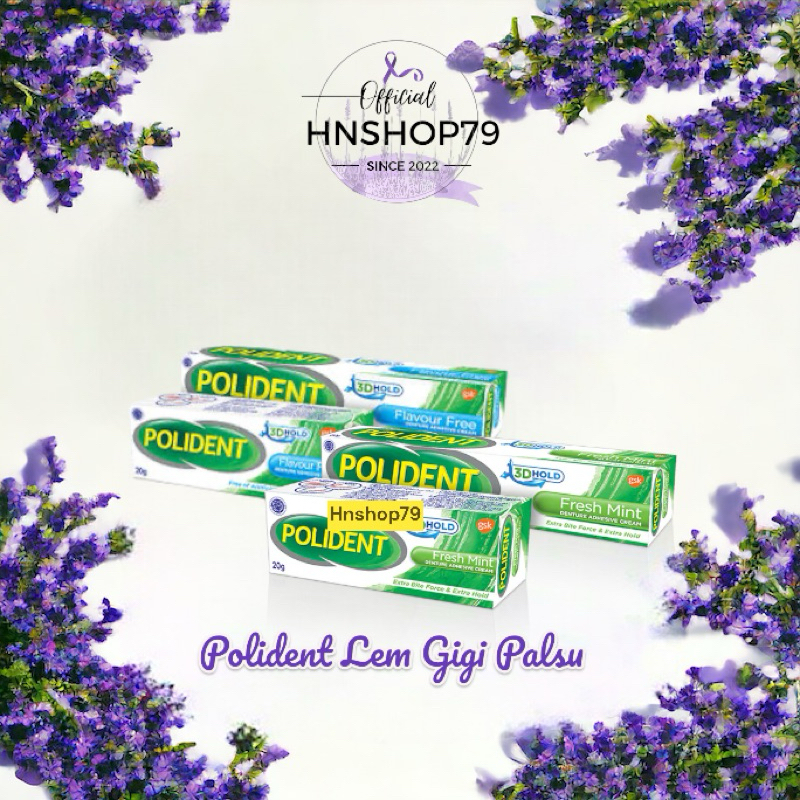 Polident Perekat Lem Gigi Palsu
