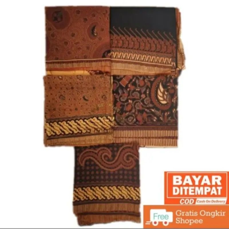 IKET SEGIEMPAT MOTIF BATIK TULIS HALUS