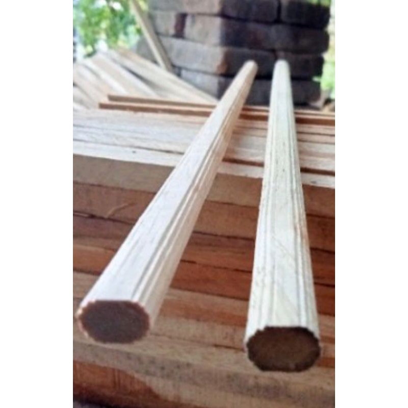 Tangkringan Semi Oval Serut Burung Kenari (2pcs)