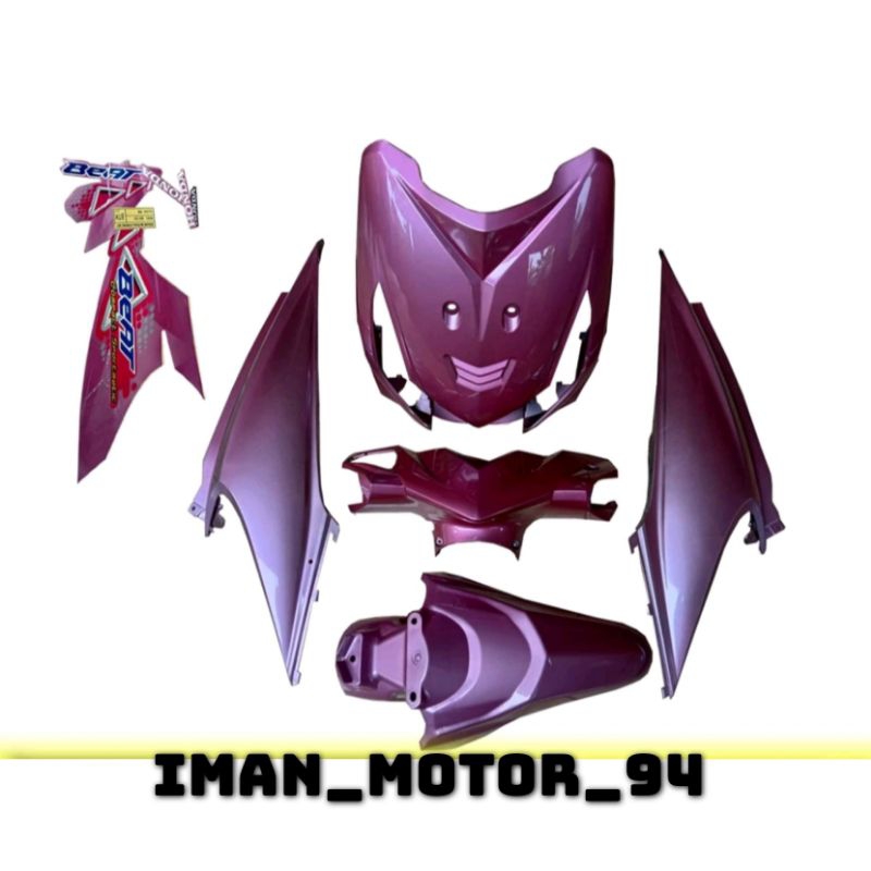 bodi beat lama karbu 2010-2012 pink full halus berstriping