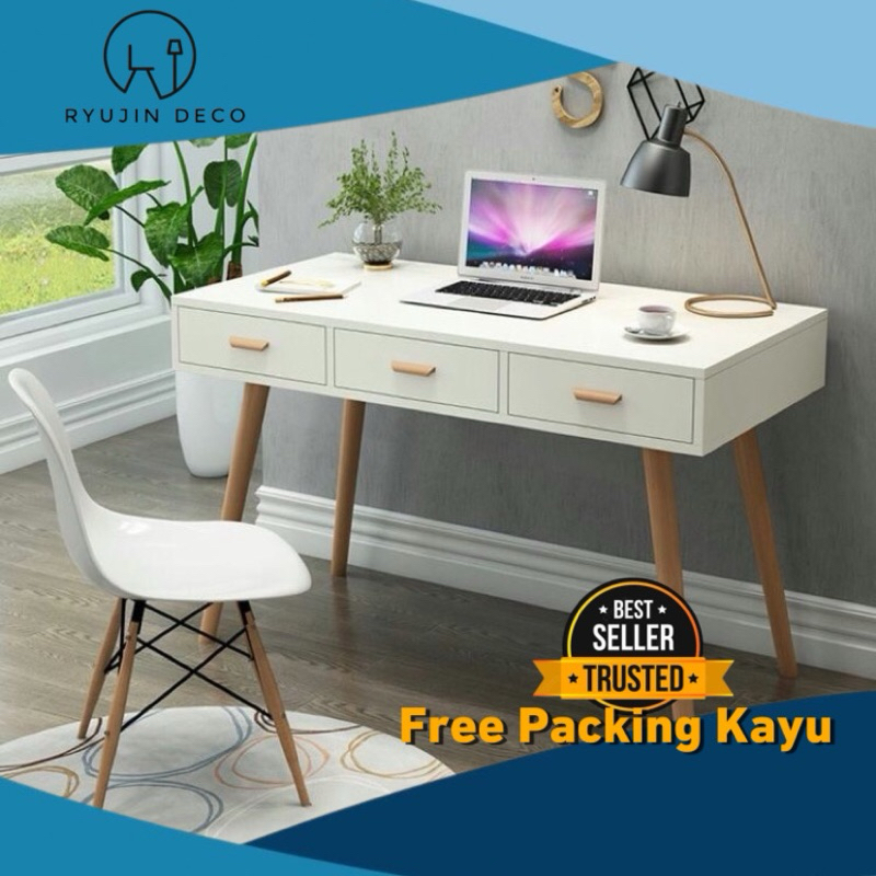 Meja kerja meja belajar meja kerja laci minimalis meja modern meja belajar minimalis