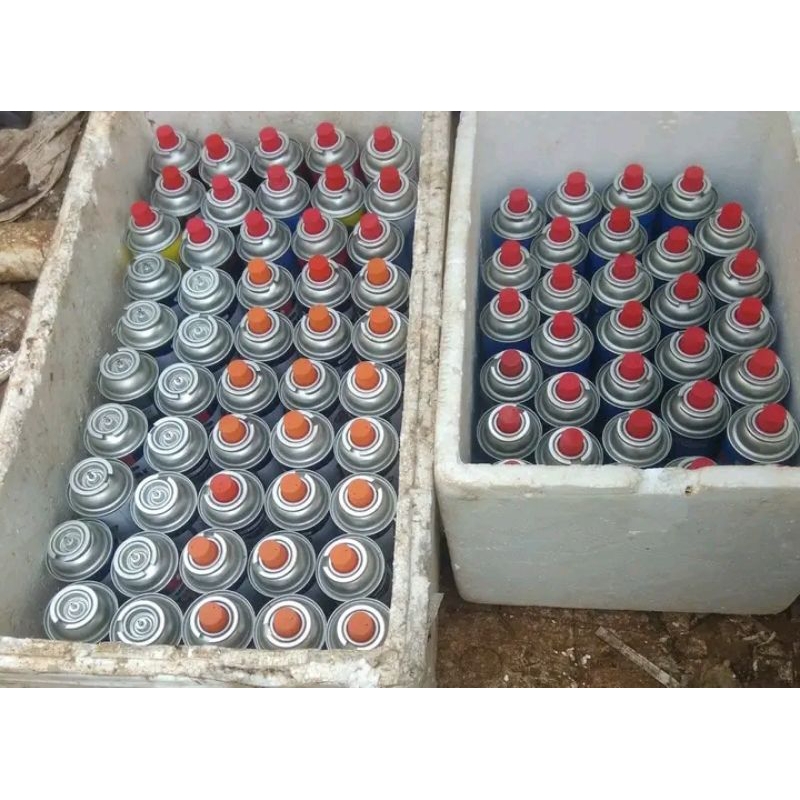 Kaleng Gas Portable Kosong