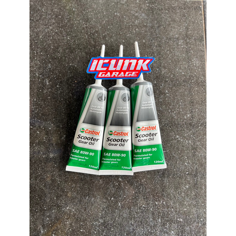 oli gardan MATIC CASTROL SCOOTER oli gardan semua motor matic ORIGINAL CASTROL