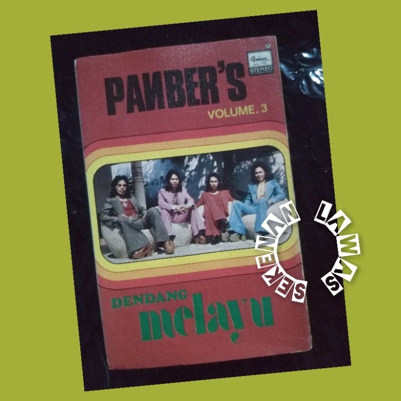 Kaset Panbers - Dendang Melayu Vol. 3 (Cover Dalam Ada Coretan)
