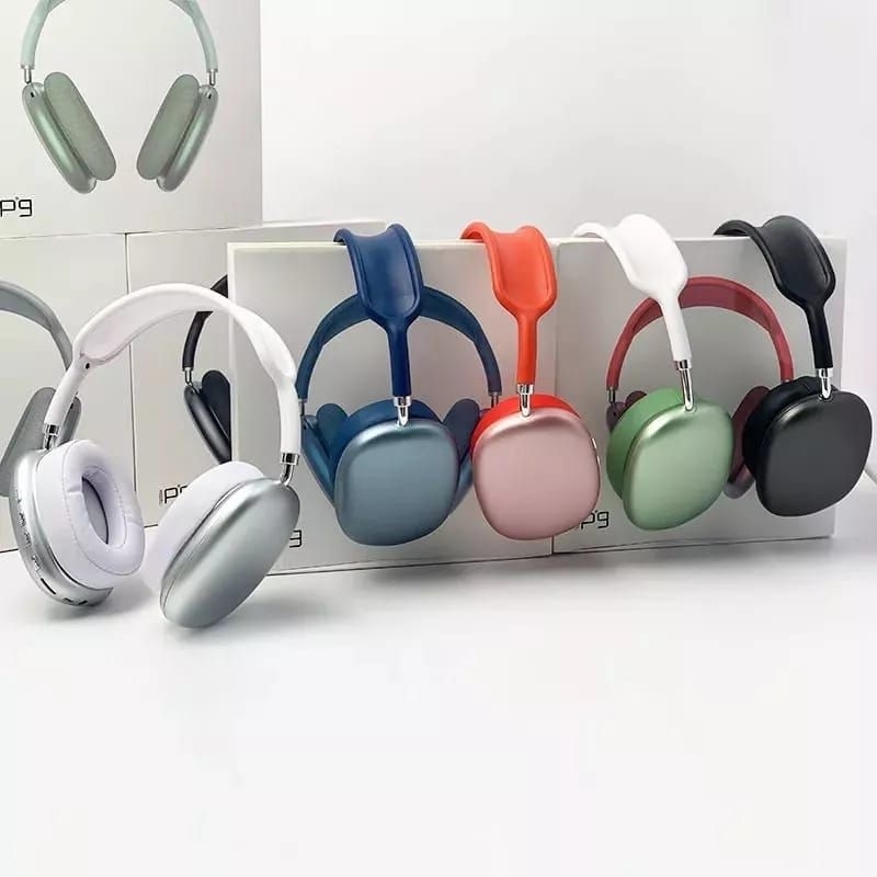 Headphone Bluetooth Bando Airpod P9 Wireless Headset Handphone