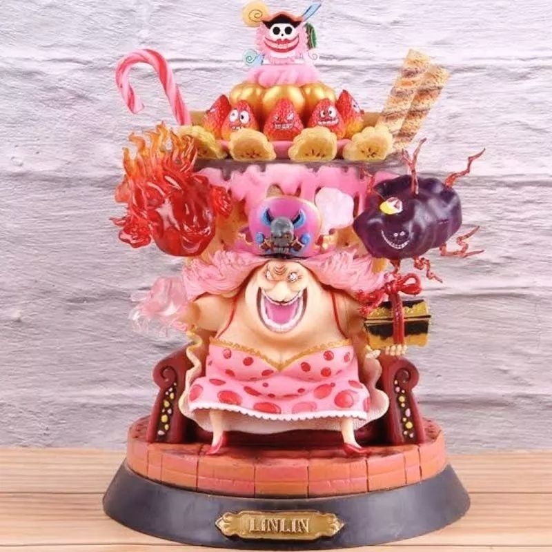 ACTION FIGURE / KOLEKSI / HIASAN ONE PIECE BIG MOM ON THRONE