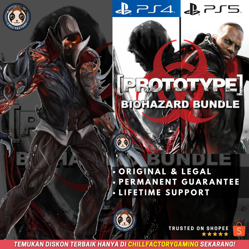 Prototype 1 // 2 // Biohazard Bundle PS4 PS5