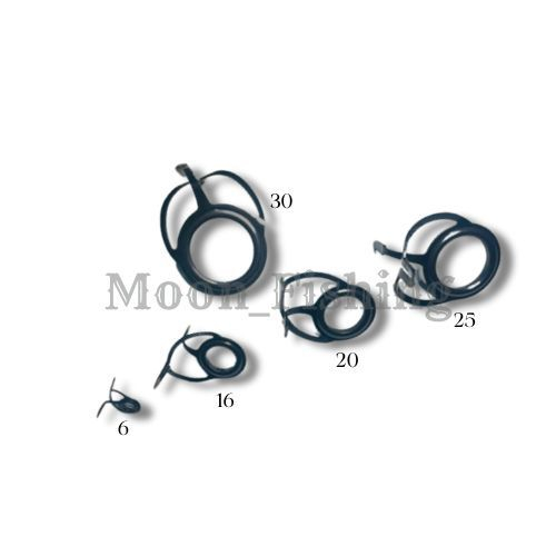 Ring guide cincin kaki 2 joran / SCG HITAM